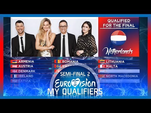 Eurovision 2019 - 2nd Semi-Final  - MY 10 Qualifiers