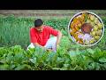 Palak Pakoda Kurkura Pakoda Indian Village Cooking By Nikunj Vasoya
