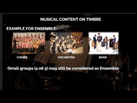 Musical Content on Timbre Reported by Group 2