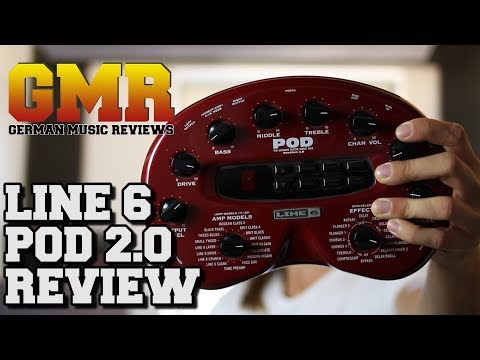 Обзор процессора эффектов Line 6 POD 2.0