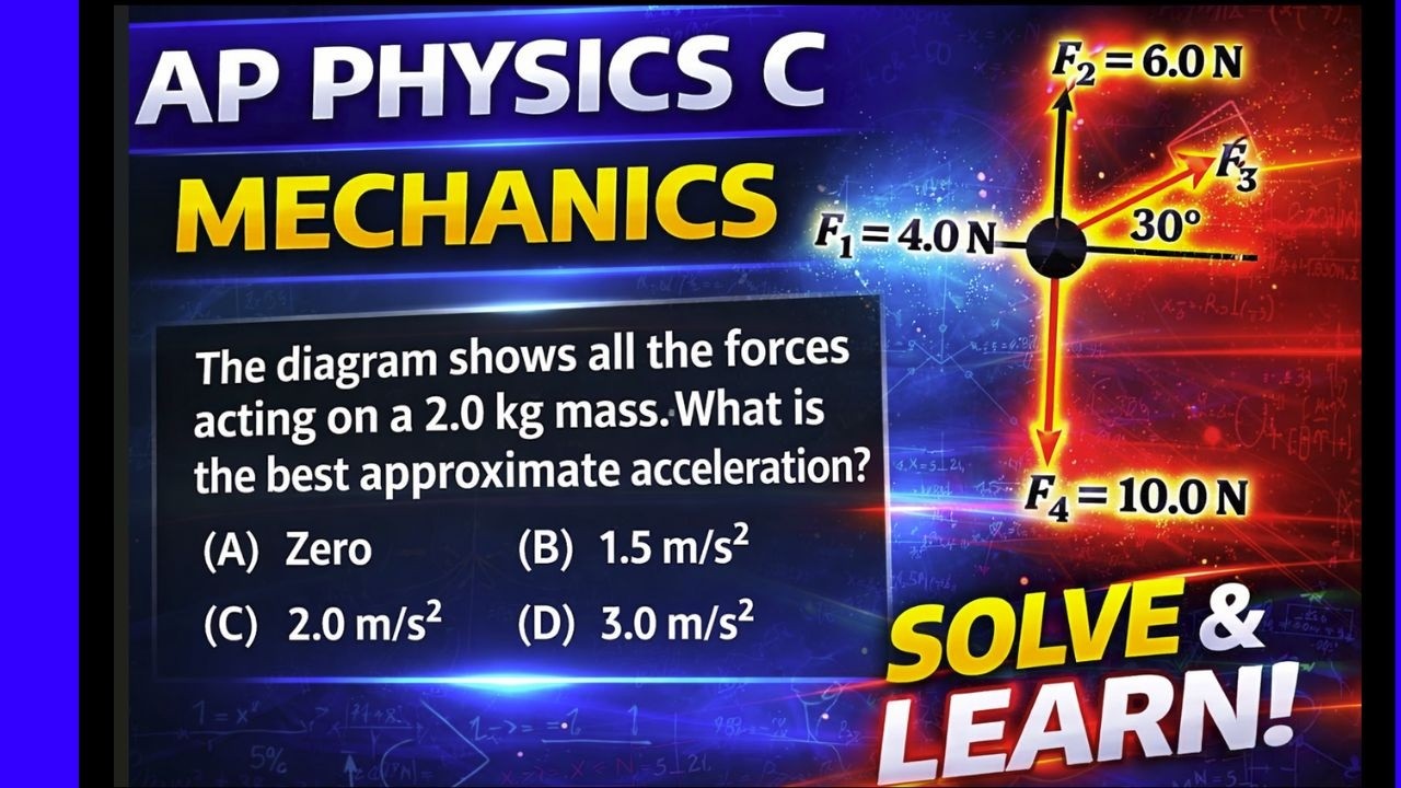AP Physics C Mechanics Multiple Choice Practice part 1