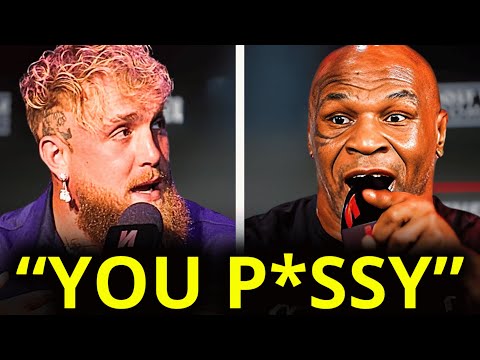 Mike Tyson VS. Jake Paul Press Conference WENT WRONG | HIGHLIGHTS