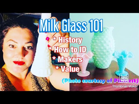 Milk Glass 101: the History and VALUE of US’ FAVORITE Glass!! Plus HOW to ID and Makers Marks (NEW)