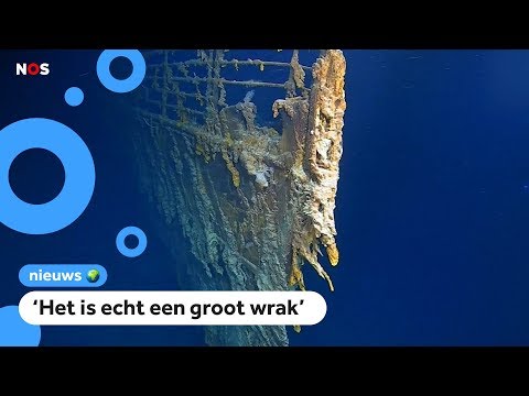 Nieuwe beelden van het gezonken schip Titanic