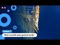 Nieuwe beelden van het gezonken schip Titanic