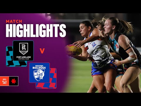 Port Adelaide v Western Bulldogs Highlights | Round 8, 2025 | AFLW