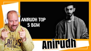 Anirudh Top 5 BGM | Reaction