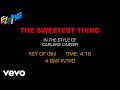 Carlene Carter - Sweetest Thing (Karaoke)