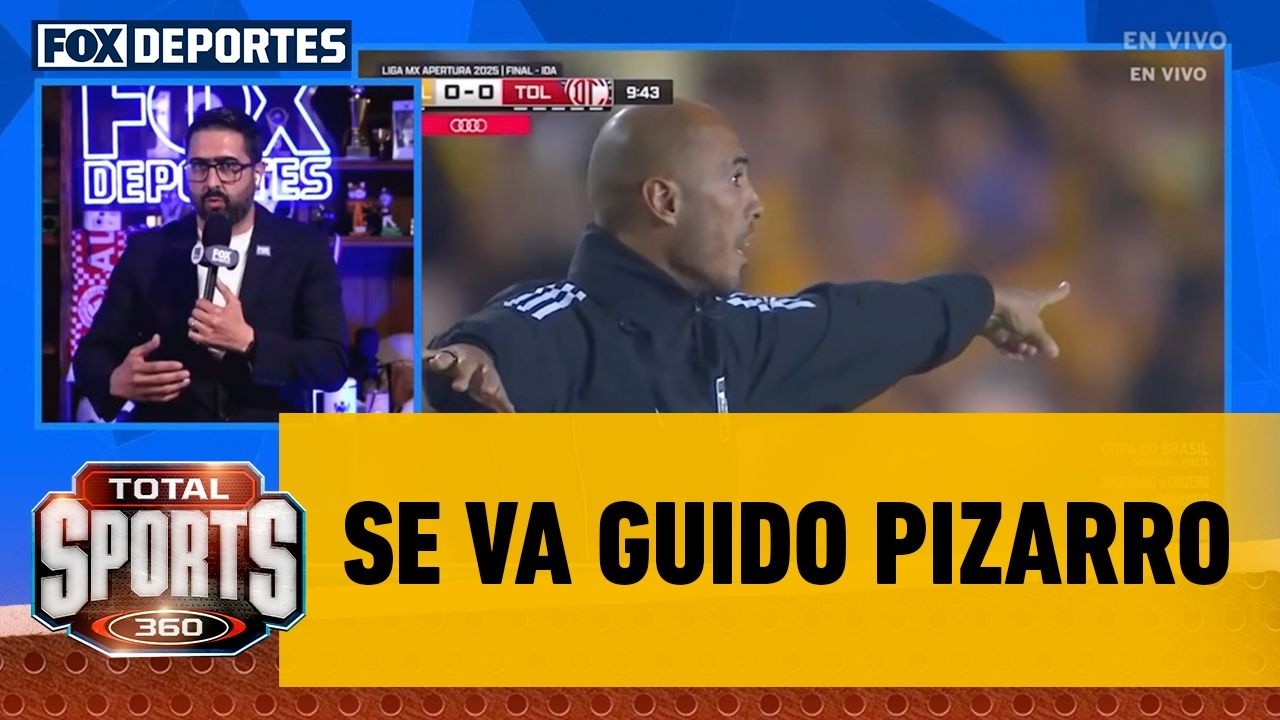 🚨 SE VA GUIDO | Pizarro presentó su renuncia en Tigres | Total Sports
