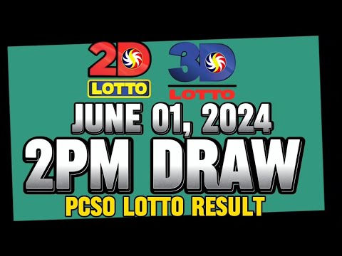 LOTTO 2PM DRAW 2D & 3D RESULT TODAY JUNE 01, 2024 #stlmindanao #stlresulttoday #lottoresulttoday