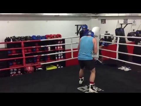 Sparring early days 1, Ben Alex Ryan