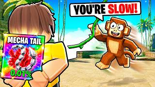 I Pretended to be a NOOB, Then used a 0.01% MONKEY TAIL… (+1 Monkey Escape)