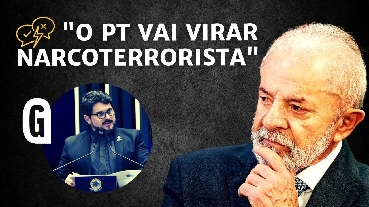 "O PT vai virar Narcoterrorista", diz senador Marcos do Val
