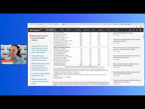 Bank M&A Insights: Enhancing Competition, Quality Deposits, and Credit Unions
