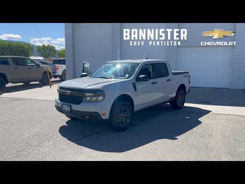 2023 Ford Maverick XLT Advanced AWD SuperCrew in Gray for sale at Bannister Chevrolet Penticton in Penticton, BC