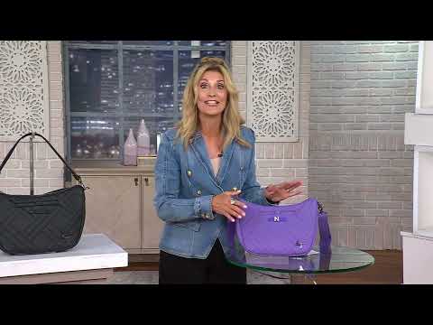 Lug Matte Luxe Shoulder Bag w/ Crossbody Strap - Harmony on QVC