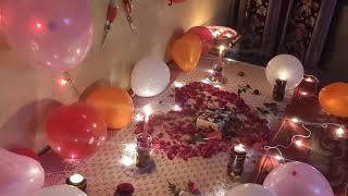 Valentine's Day surprise room decoration | Romantic Room Decoration Ideas | Suprise for Husband |