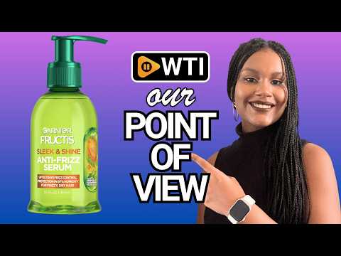 Garnier Fructis Sleek & Shine Anti-Frizz Serum for Frizzy - WTI product video review