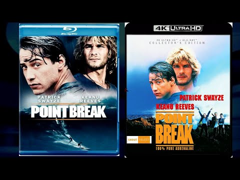 POINT BREAK (1991) 4K ULTRA HD VS BLURAY COMPARISON