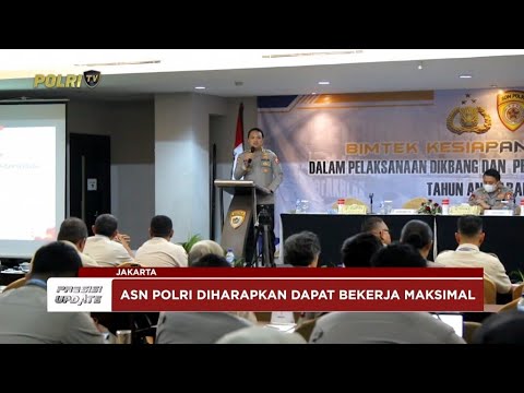 PRESISI UPDATE: SSDM POLRI GELAR BIMBINGAN TEKNIS TINGKATKAN KETERAMPILAN ASN POLRI 11/08/25 (18.30)