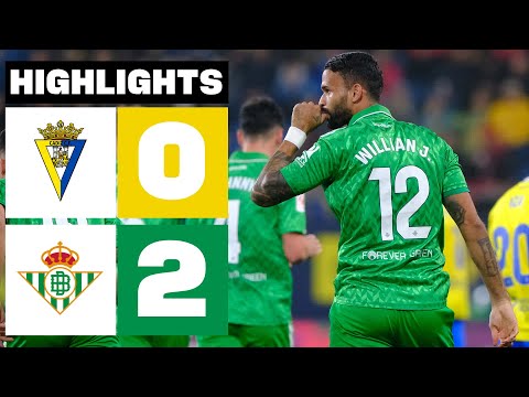 Videoresumen del Cádiz - Betis