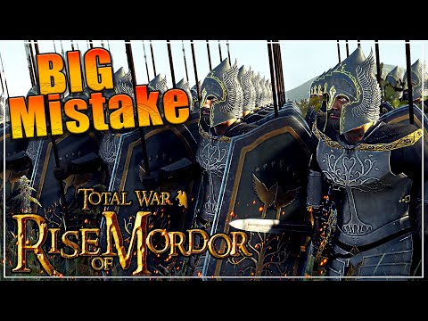 THE BIGGEST MISTAKE I HAVE EVER SEEN -  Total War Rise Of Mordor