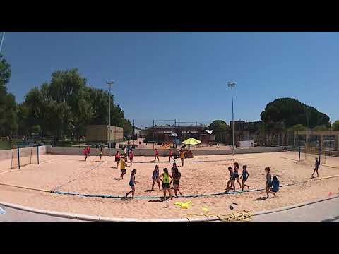 BM GETASUR ALHONDIGA 2-0 CD VALLECAS INFANTIL FEMENINO LIGA BM PLAYA 3º Y 4º PUESTO 23/06/2018