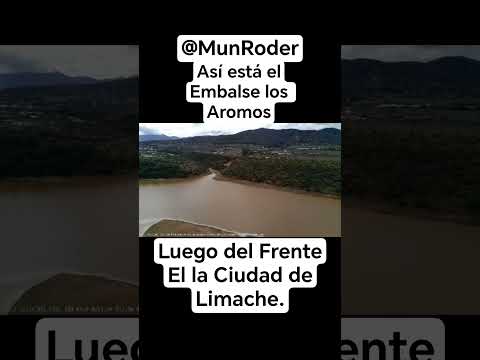 Embalse Los Áromos de Limache Luego del Sistema Frontal.