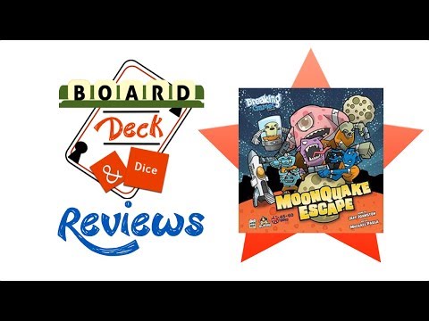 Board, Deck and Dice Review #128 - Moonquake Escape