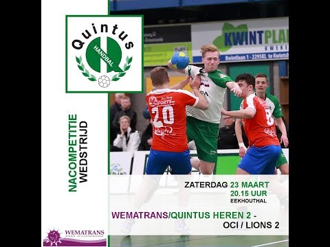 20190323 Wematrans/Quintus HS2 - OCI/Lions HS2