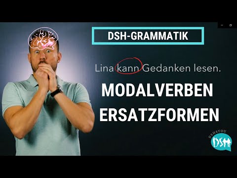 🚀DSH Grammar: Modal Verbs: können and wollen + Alternative Forms | German B2/C1