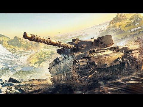 World Of Tanks Blitz Chieftain Mk.6 7K Damage On Mines