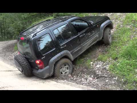 Jeep Liberty KJ off road in may 2012