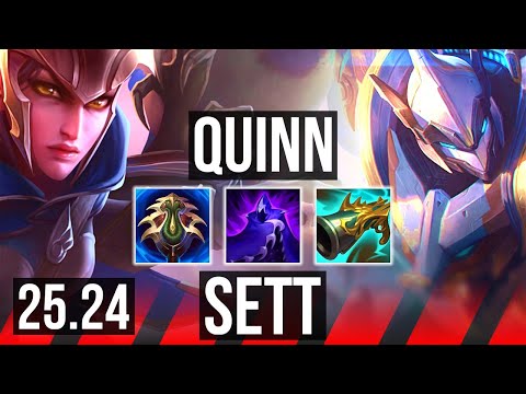 QUINN vs SETT (TOP) | 51K damage | EUW Diamond | 25.24