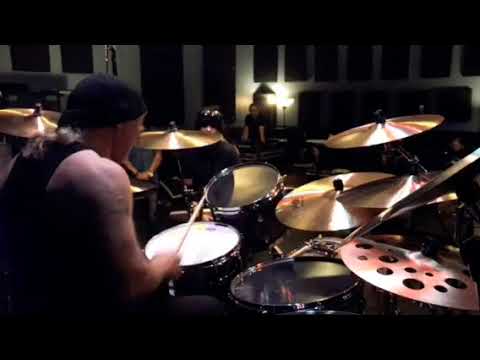 Michael Schenker Fest rehearsals, short drum solo by Bodo Schopf