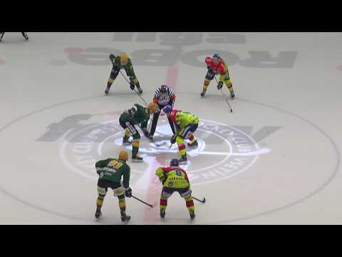 SESTŘIH: Vsetín - České Budějovice 0:2 (1. Semifinále playoff, 15.3.2019)