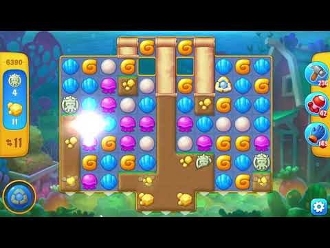 Fishdom 6390 Level - 20 moves - NO BooSTERS