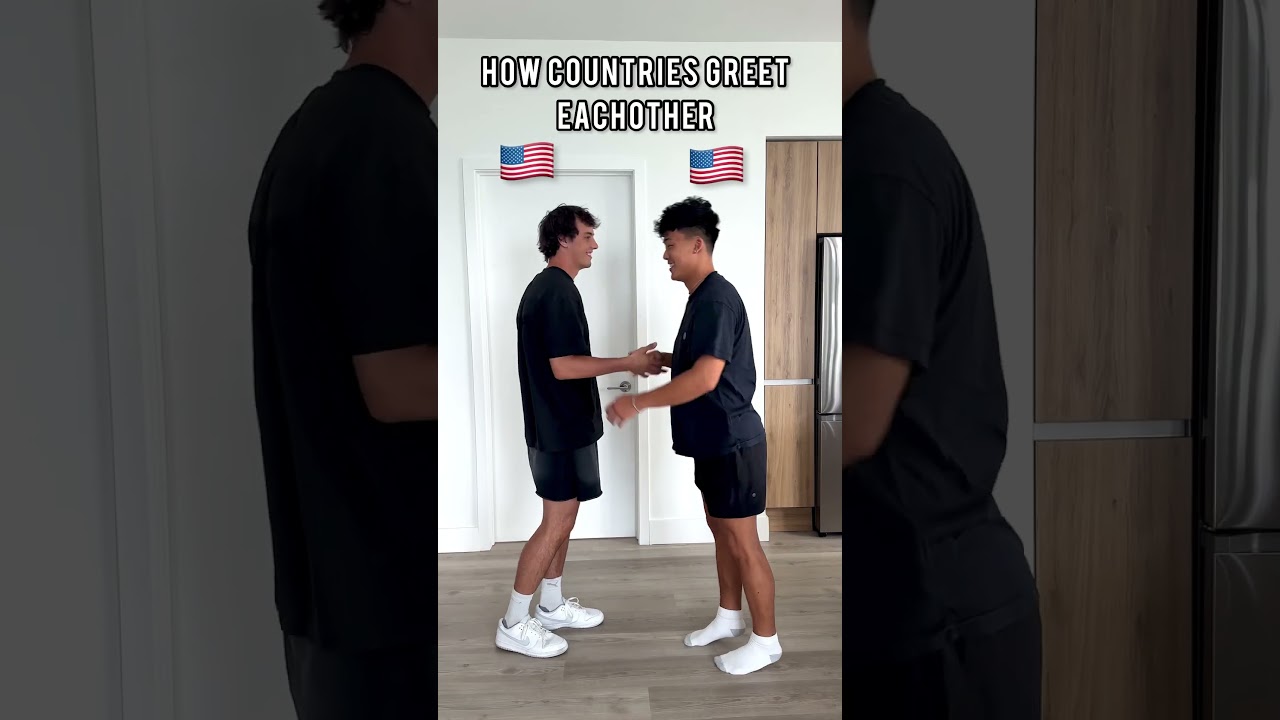How People In Countries Greet Eachother... 😂