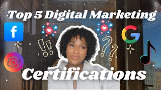 Top 5 Digital Marketing Certifications You NEED in 2025 (Boost Your Ca