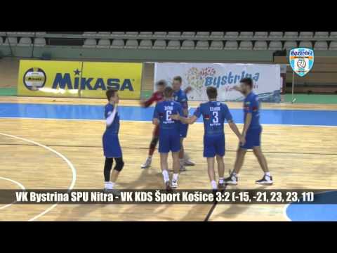 VK Bystrina SPU Nitra - VK KDS Kosice