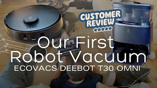 ECOVACS DEEBOT T30 OMNI Robot Vacuum Cleaner Review