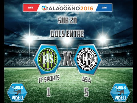 GOLS ENTRE FFS X ASA CAMPEONATO ALAGOANO SUB 20 2016