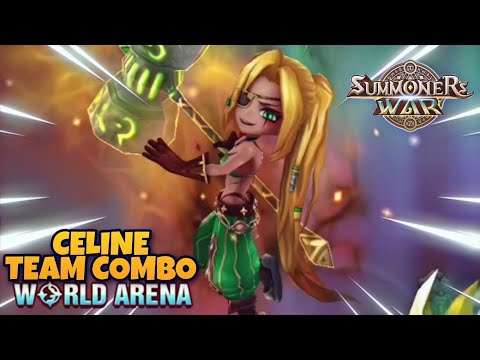 Celine Team Combo in World Arena - Summoners War