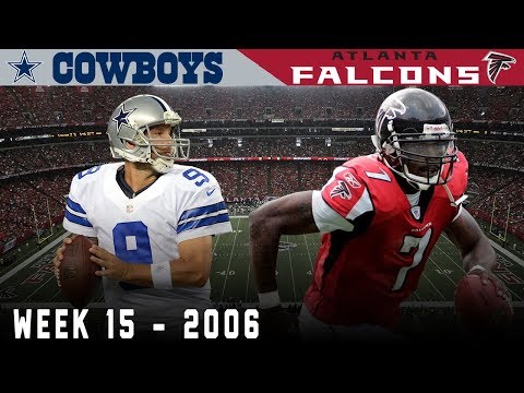 Romo & Vick Battle for Playoff Positioning! (Cowboys vs. Falcons, 2006) | NFL Vault Highlights