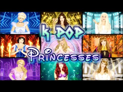 Disney Princess K-Pop Medley 🎤 | Pop Remix Mashup | Epic Princess Performance Cover