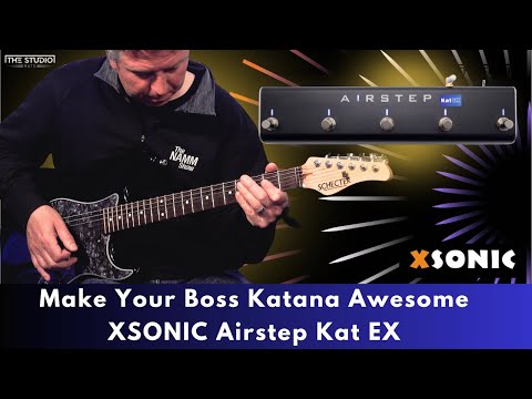XSONIC Airstep Kat EX, KATANA Gen3, MkII & MkI Footswitch, 3 Control Modes, Change Effect Type, 2 expression pedal inputs, Modify Amp sound with BTS App for iOS and Android image 6