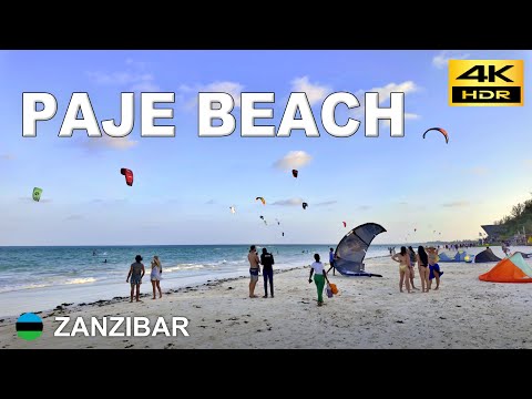 Paje, Zanzibar – Evening Beach Walk & Local Life | Tanzania 🇹🇿 Dec 2025 [4K]
