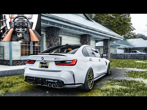 BMW M3 CS | The Crew Motorfest | Steering Wheel Gameplay