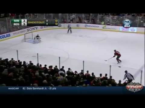 Mikko Koivu great shootout goal vs Bruins
