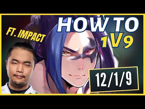 Showing Impact How to 1V9 in SEASON 12 | Challenger Kayn - League of Legends